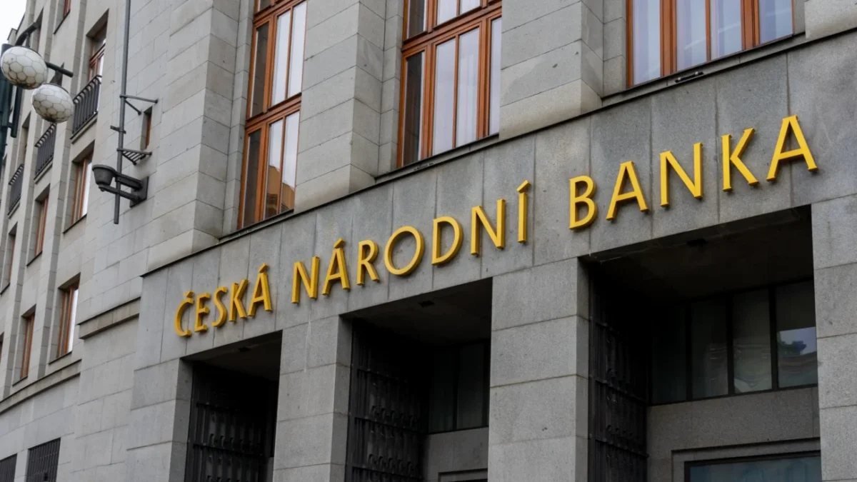 Budova České národní banky.