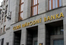 Budova České národní banky.