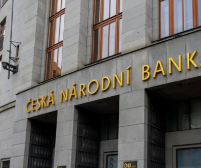 Budova České národní banky.