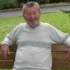 český herec Václav Sloup na lavičce