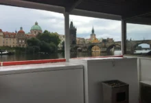 Praha výhled z lodi