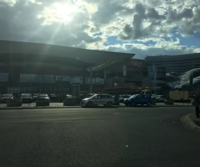 slunce na ulici na nebi