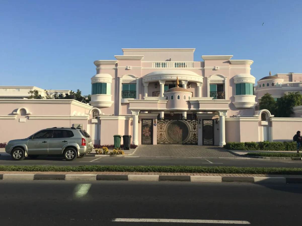 nádherný dům v Dubaji