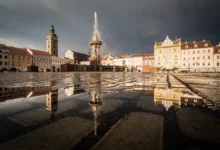 obloha po bouřce