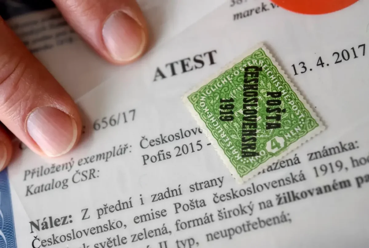 nejvzácnější československá známka