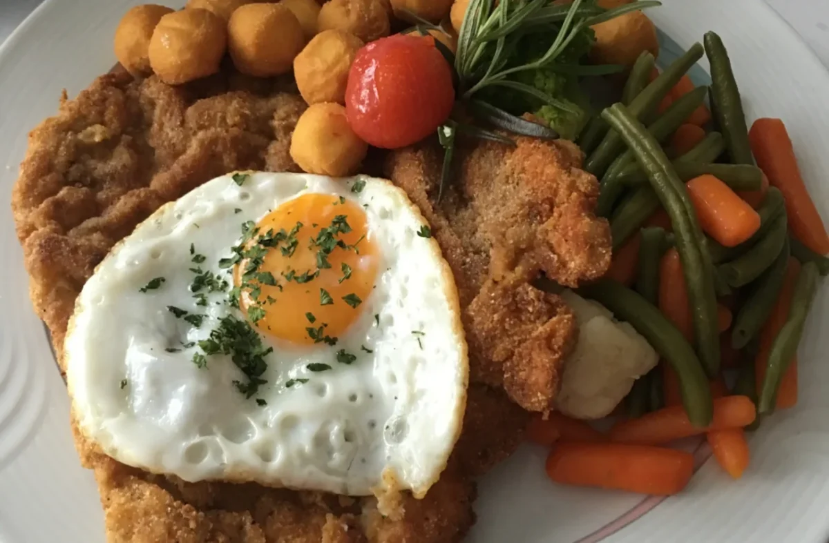 jídlo na talíři