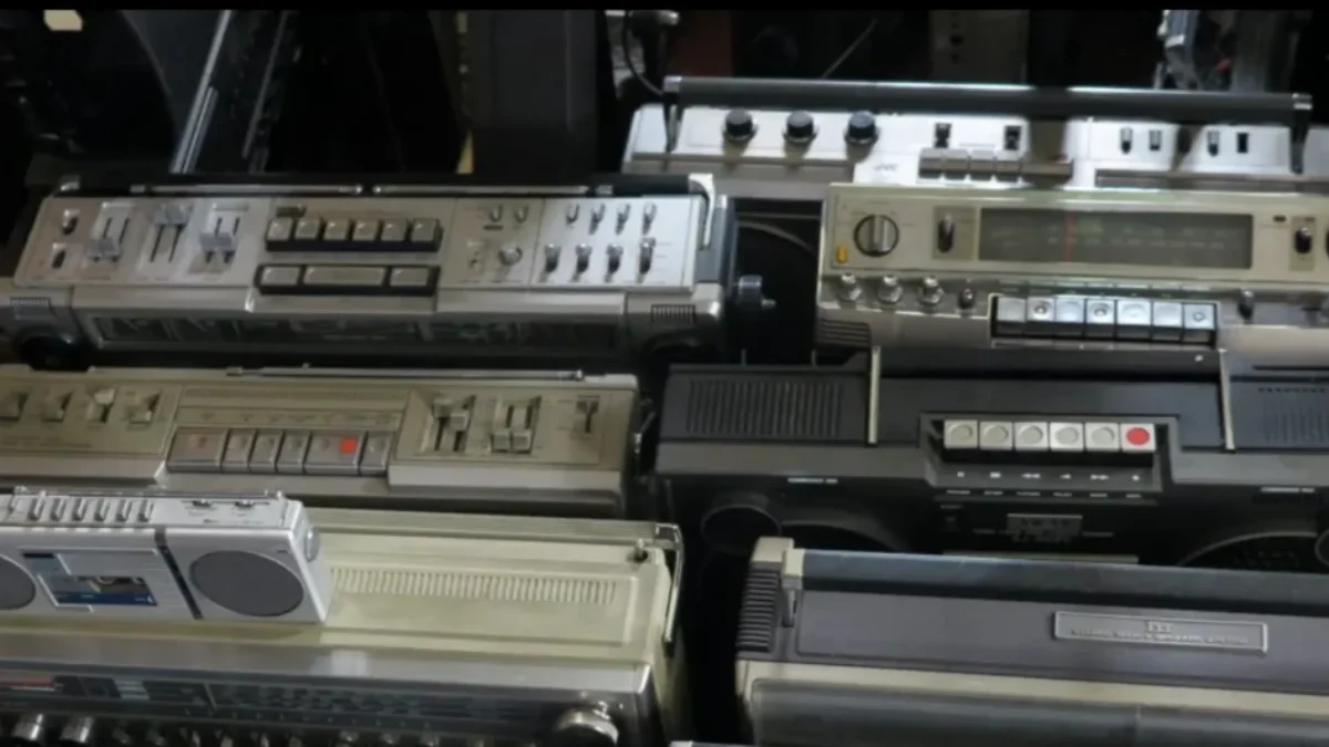 staré rádio sbírka