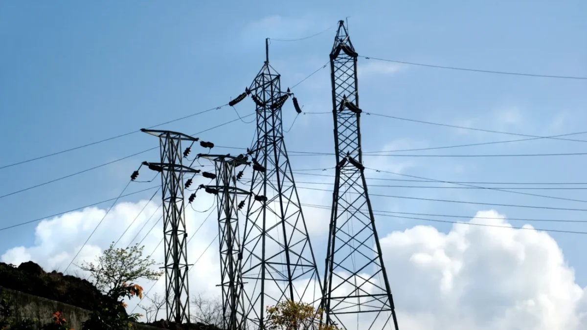 Elektrické vedení.
