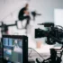 Práce kameramana při natáčení filmu