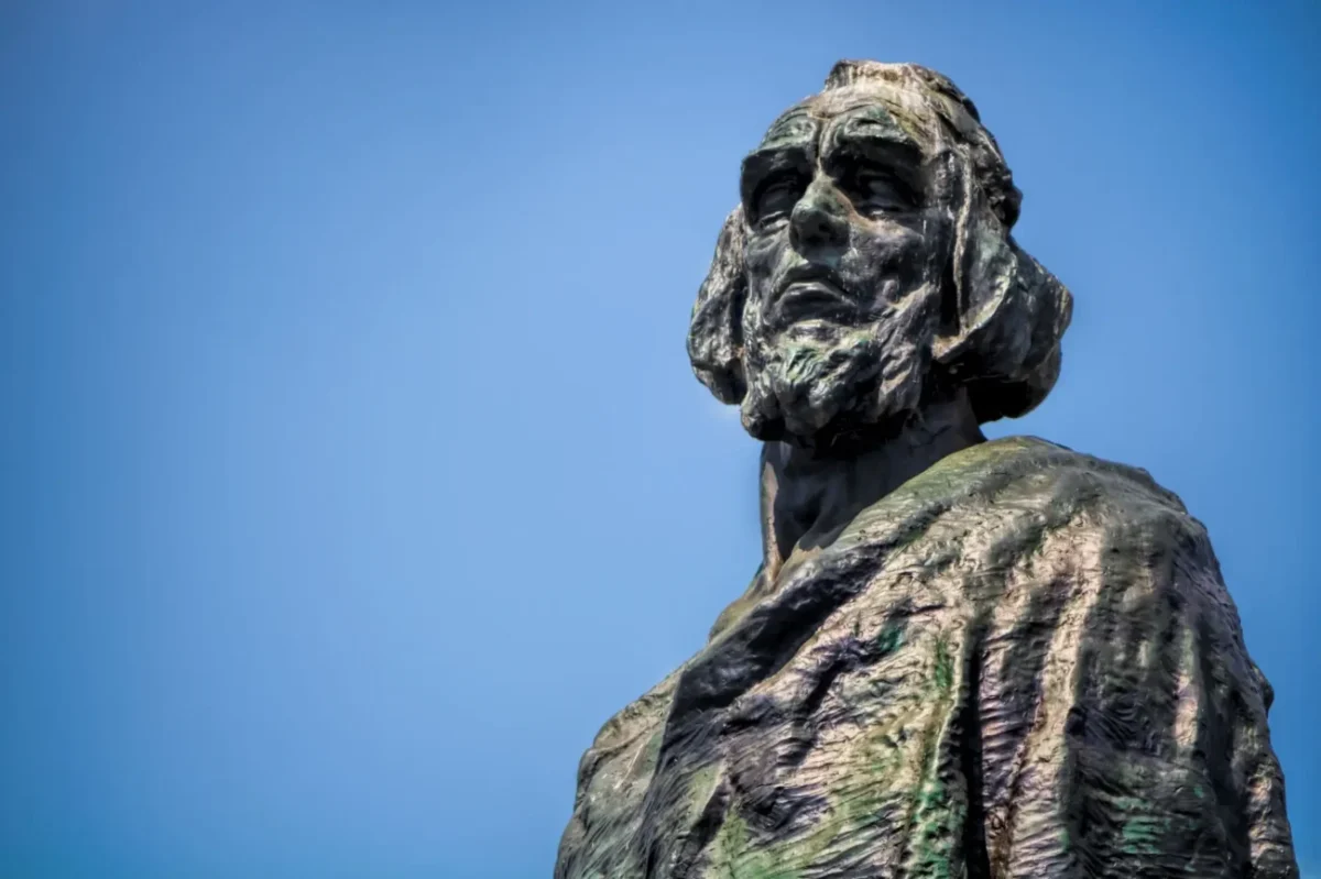 socha mistra Jana Husa