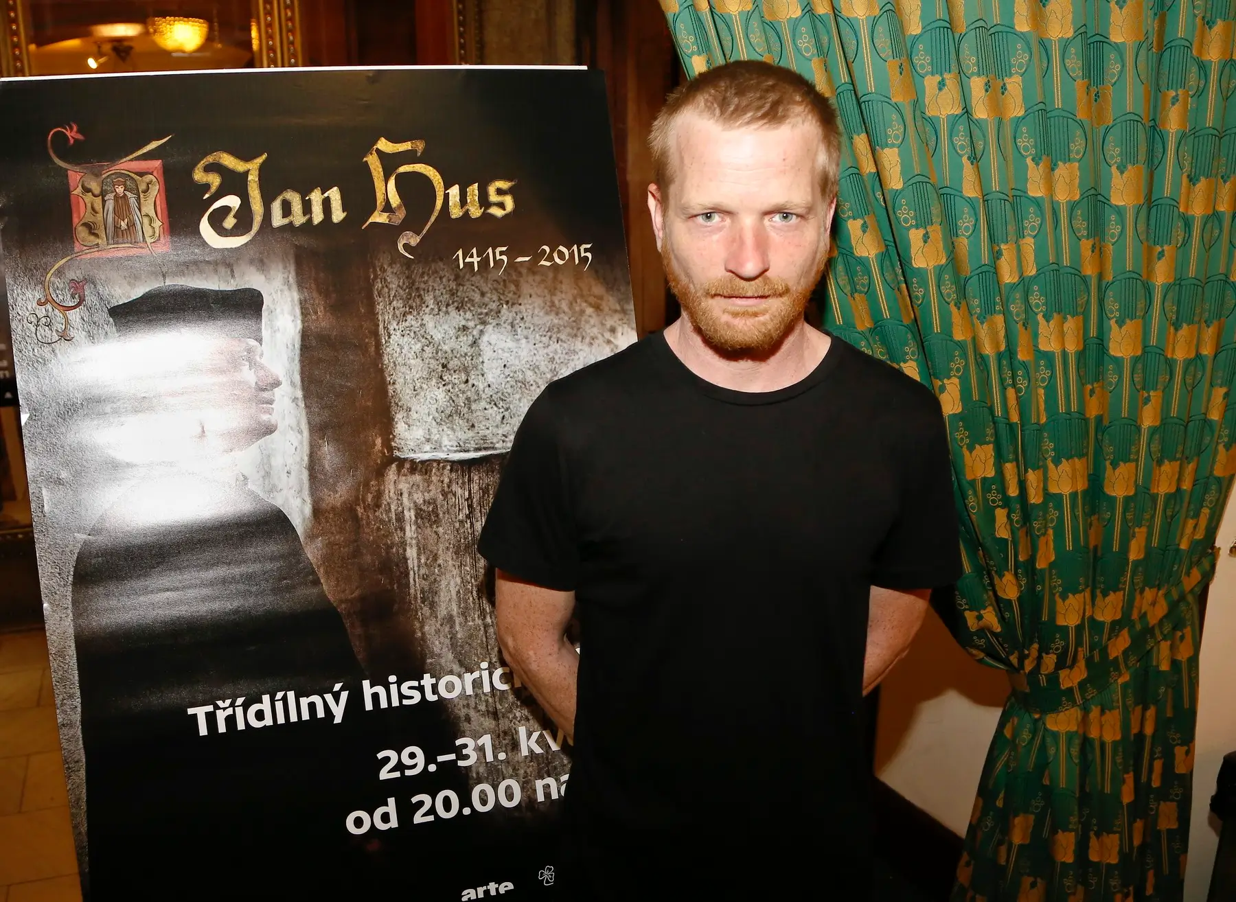 profimedia-0246007731 | TVGURU.cz český herec Matěj Hádek na premiéře snímku Jan Hus