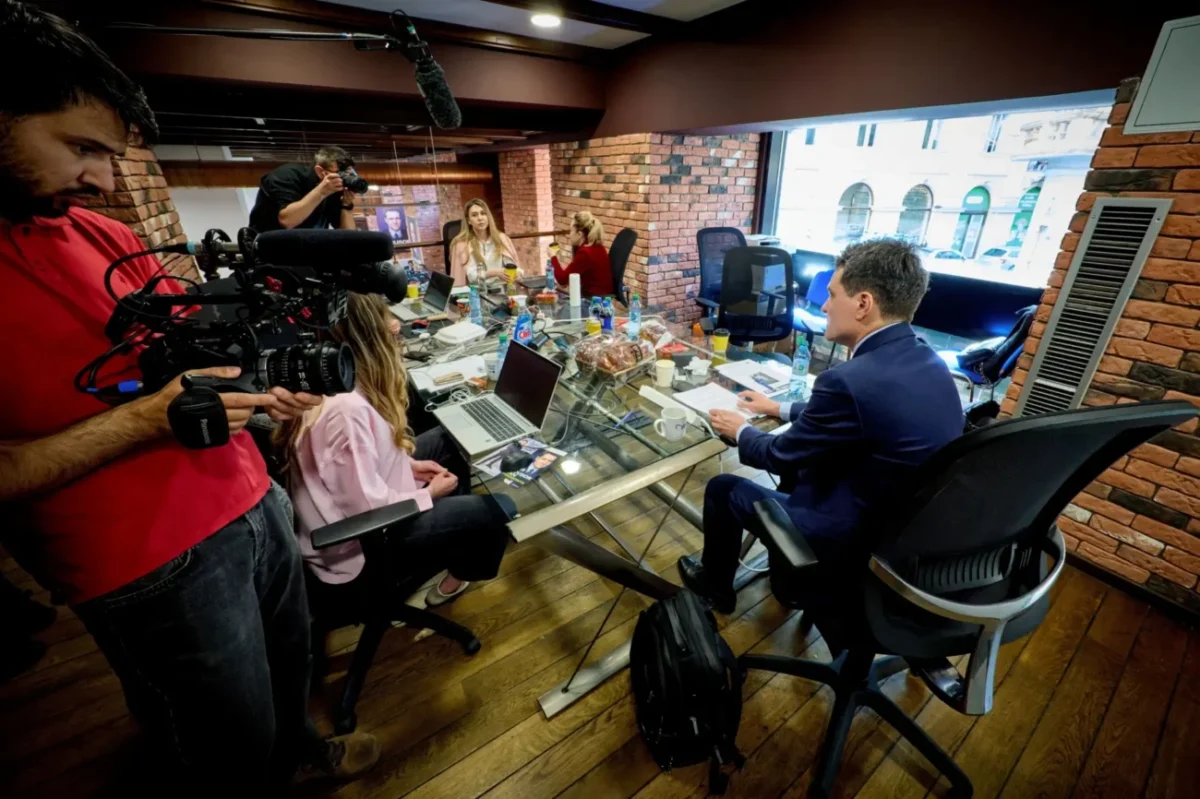 Příprava filmového štábu