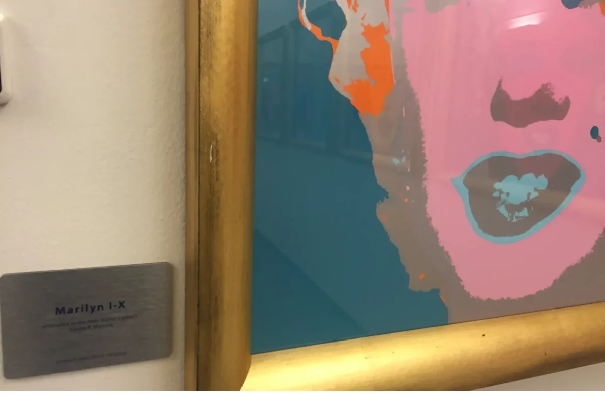 obraz v galerii umění v Praze