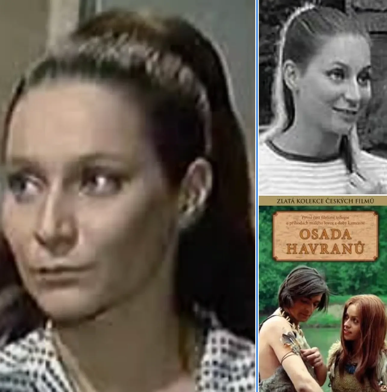 Lenka jako mladá