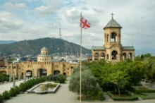 Historická část Gruzie.