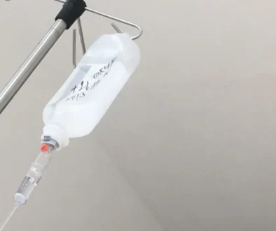 infuze v nemocnici