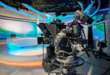 moderátorské nahrávací studio