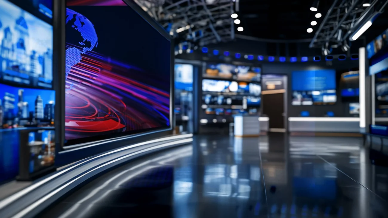 shutterstock_2441638251-min | TVGURU.cz vysílací studio s obrazovkami