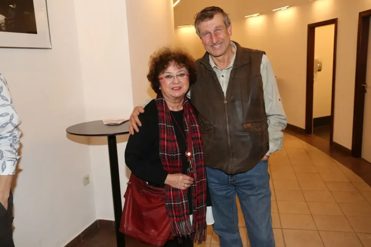 Jana Boušková s Václavem Vydrou.