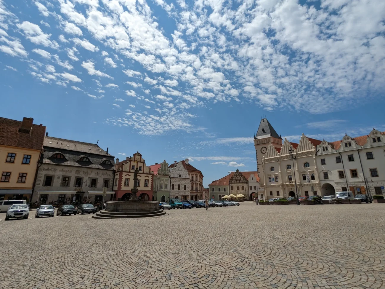 Náměstí v Táboře.