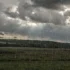 bouřková mračna nad letní krajinou