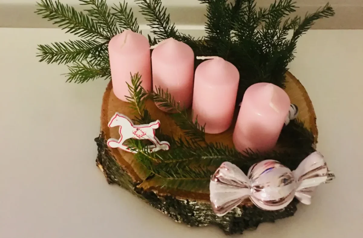 vánoční svícen zvyk