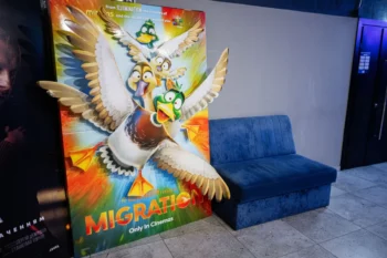 reklama na film Ptáci stěhováci