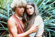 fotografie z filmu Modrá laguna herec s herečkou