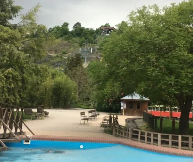 zahrada v Praze