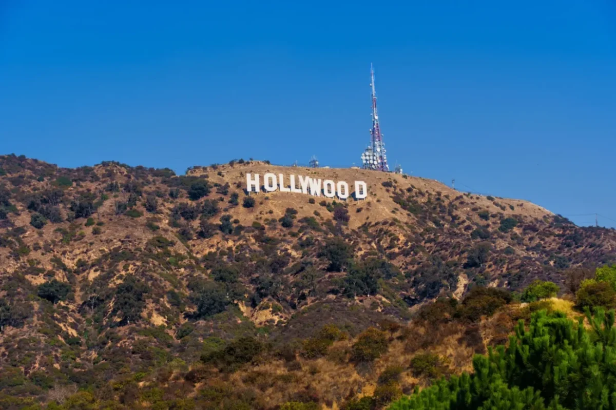 Nápis Hollywood v Los Angeles