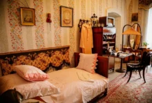 retro ložnice