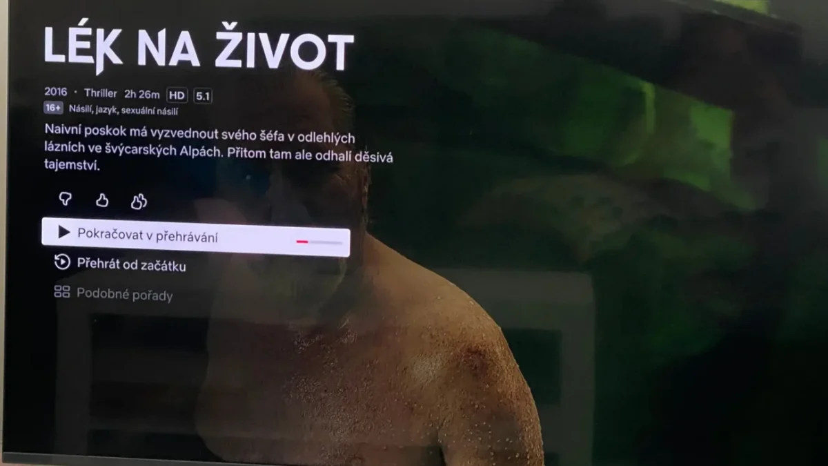 screenshot z Netflixu