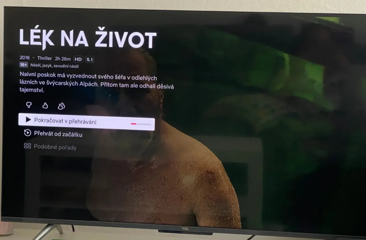 screenshot z Netflixu