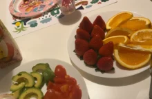 ovoce a zelenina na stole