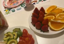 ovoce a zelenina na stole
