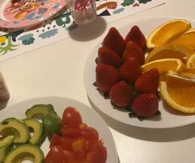 ovoce a zelenina na stole
