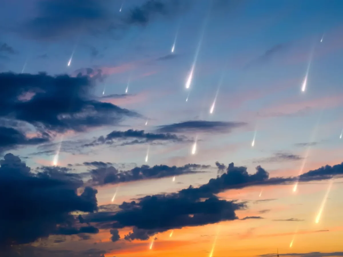 Zářivý déšť Perseid