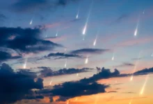 Zářivý déšť Perseid