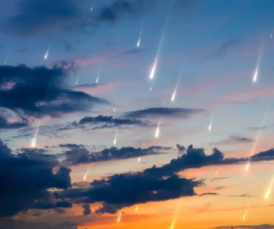 Zářivý déšť Perseid