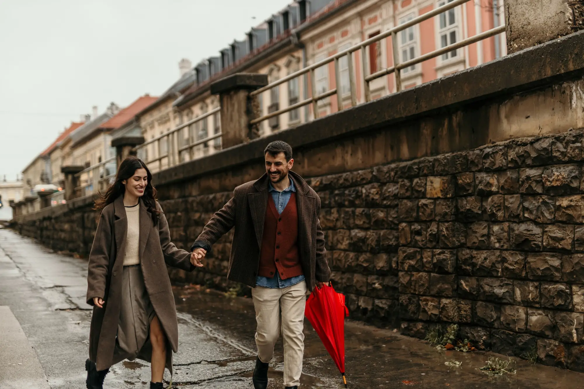 deštivá Praha