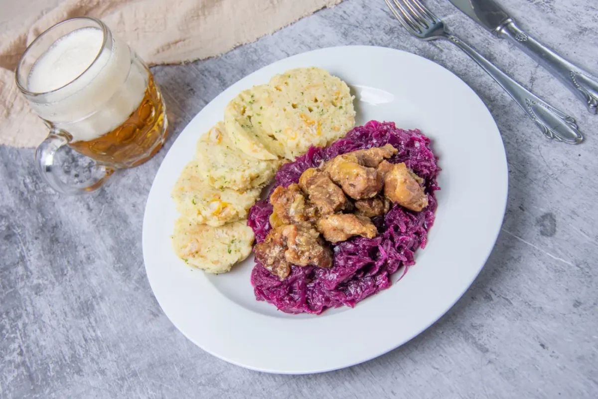 typické české jídlo