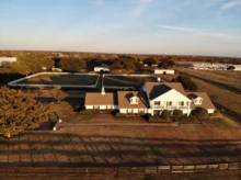 Ranč, který se objevoval v seriálu Dallas.