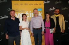 Čeští herci na premiéře filmu Večírek.