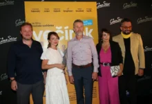 Čeští herci na premiéře filmu Večírek.