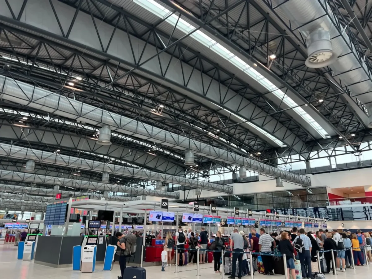 letiště v Praze, odbavovací část