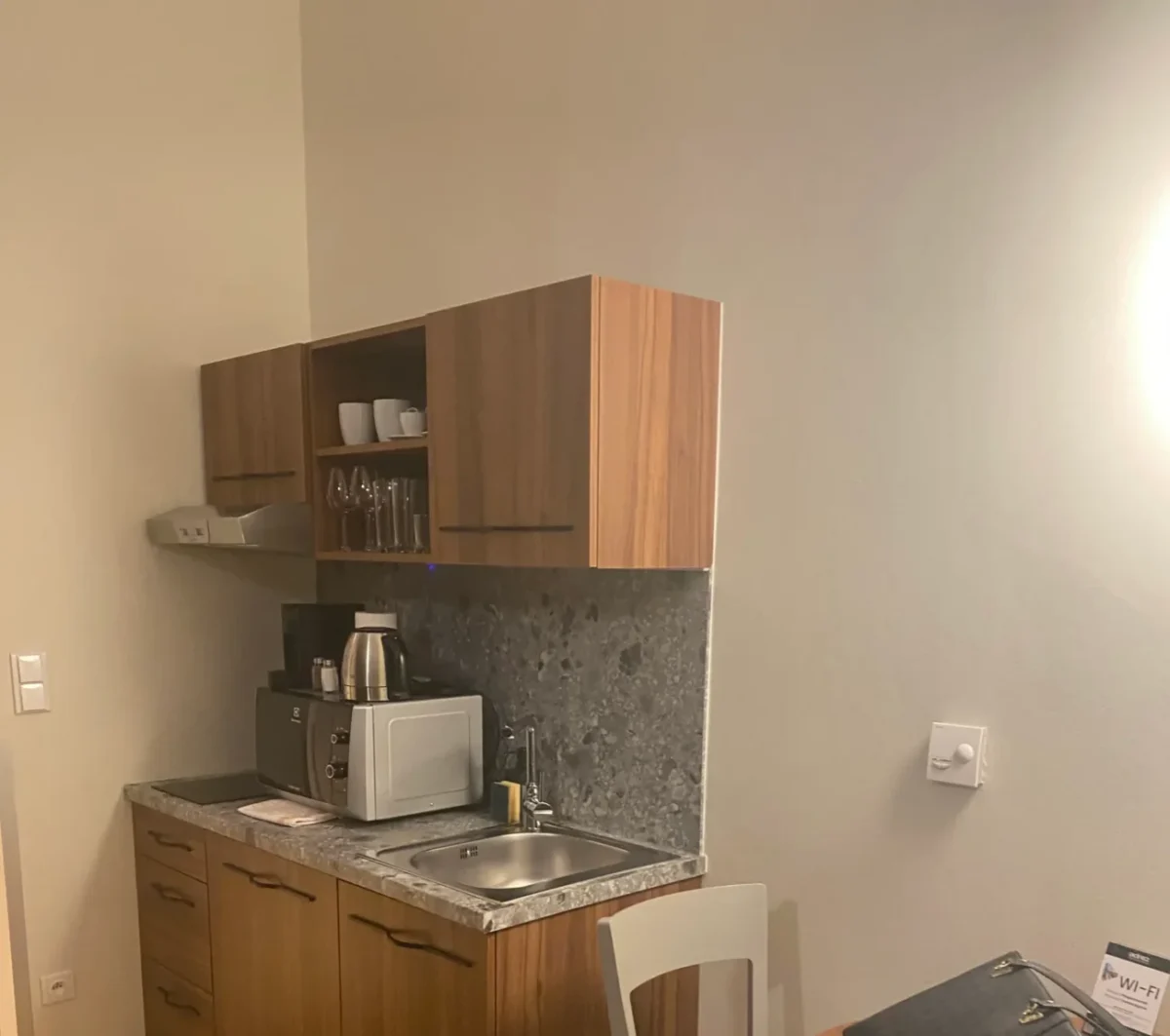 kuchyňský kout v bytě