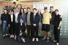 Fotografie z prezentace filmu Kouzlo derby.