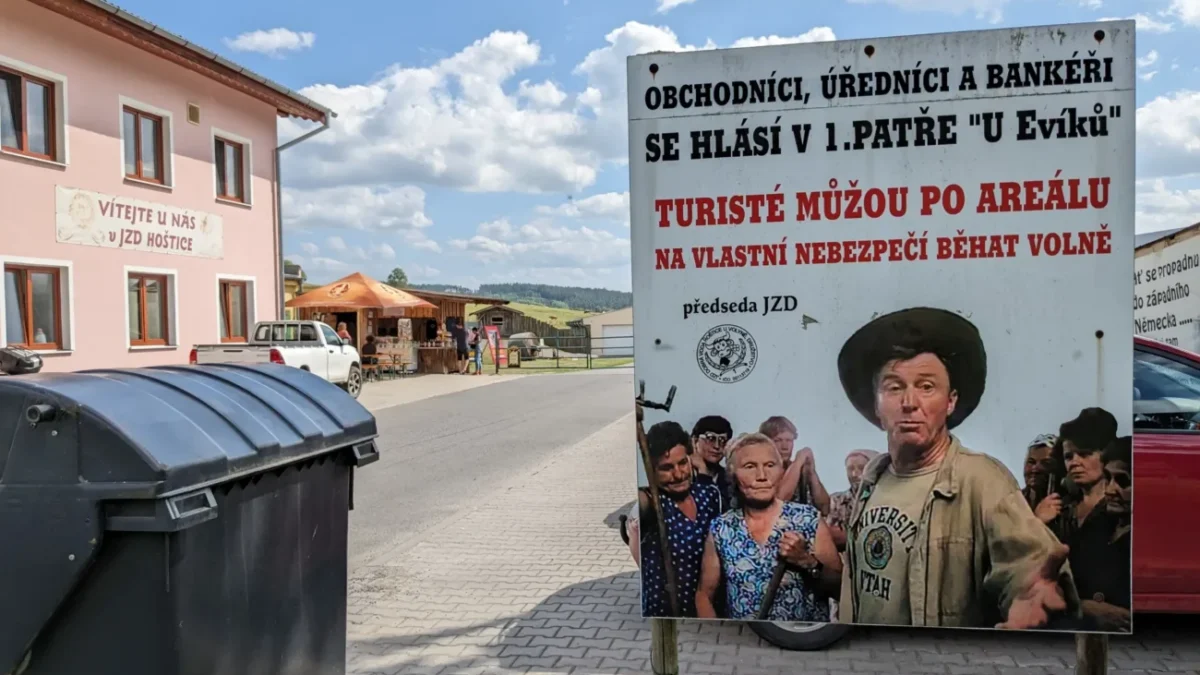 Cedule o Slunce, seno.