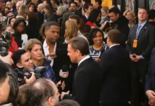 Leonardo DiCaprio na akci s novináři