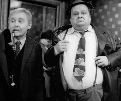 Jan Libíček na černobílé fotografii.